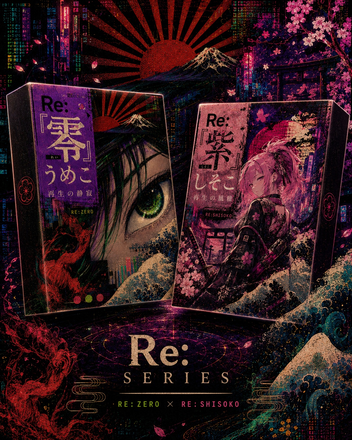 RE セット — Re:『零』うめこ × Re:『紫』しそこ