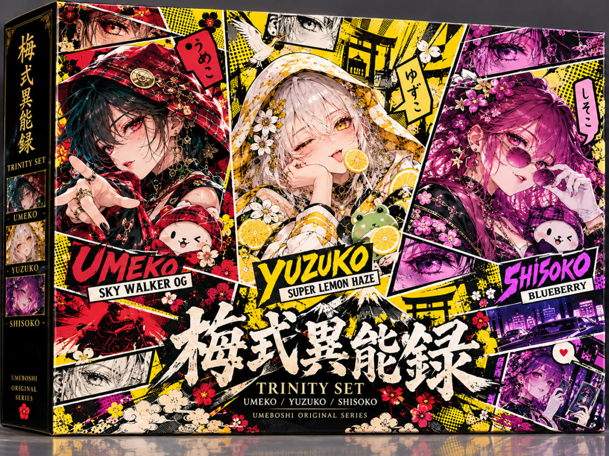 梅式異能録 トリニティセット — UMEKO / YUZUKO / SHISOKO —